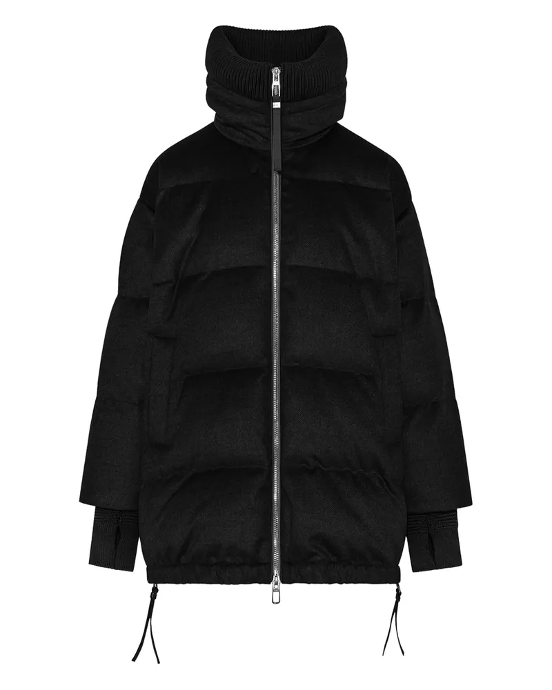 DUNO Quilted Puffer Jacket Black