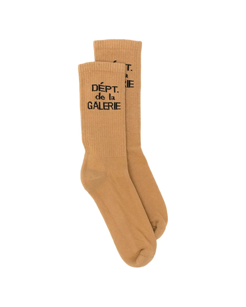 GALLERY DEPT. Ribbed Socks Neutrals