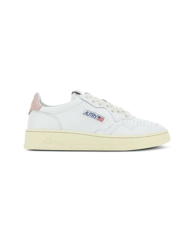 AUTRY Medalist Logo-patch Sneakers White