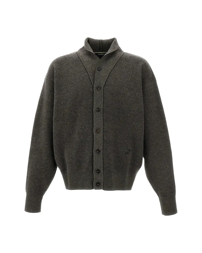 Jacquemus The Pelota Cardigan Grey