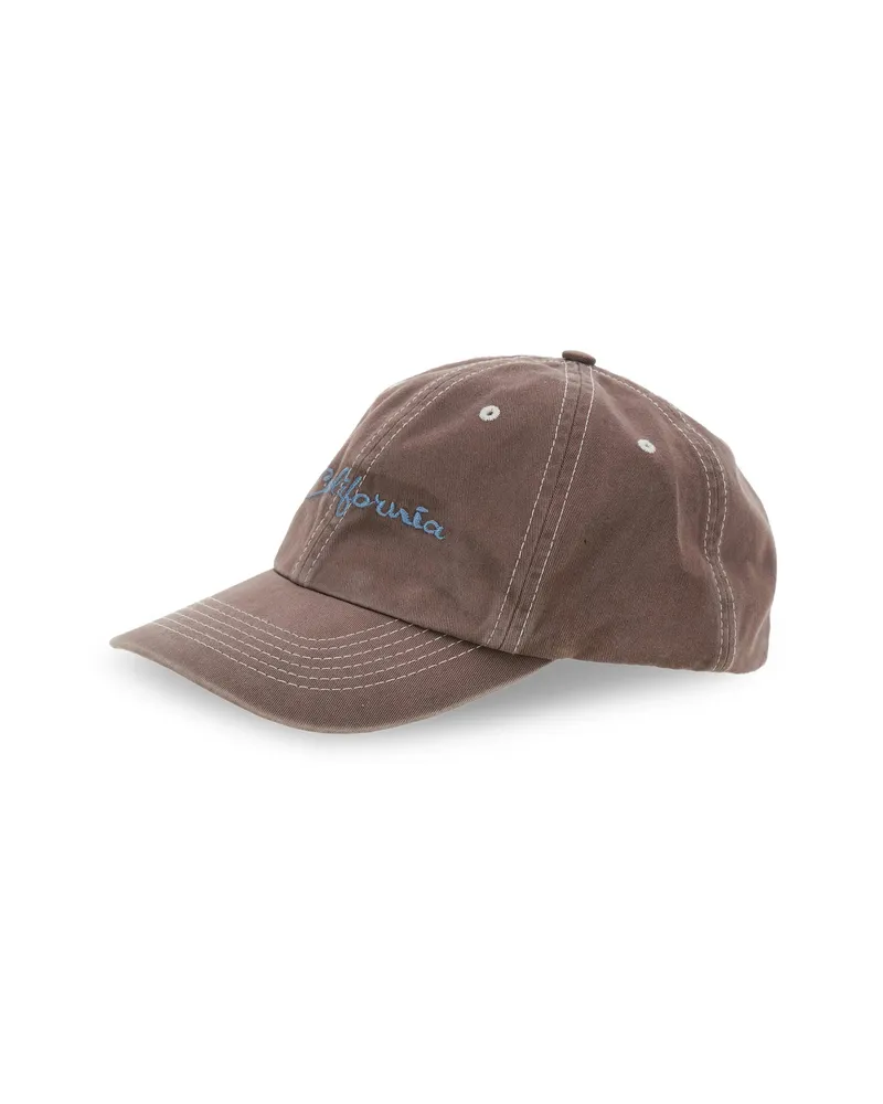 ERL California Woven Cap Brown