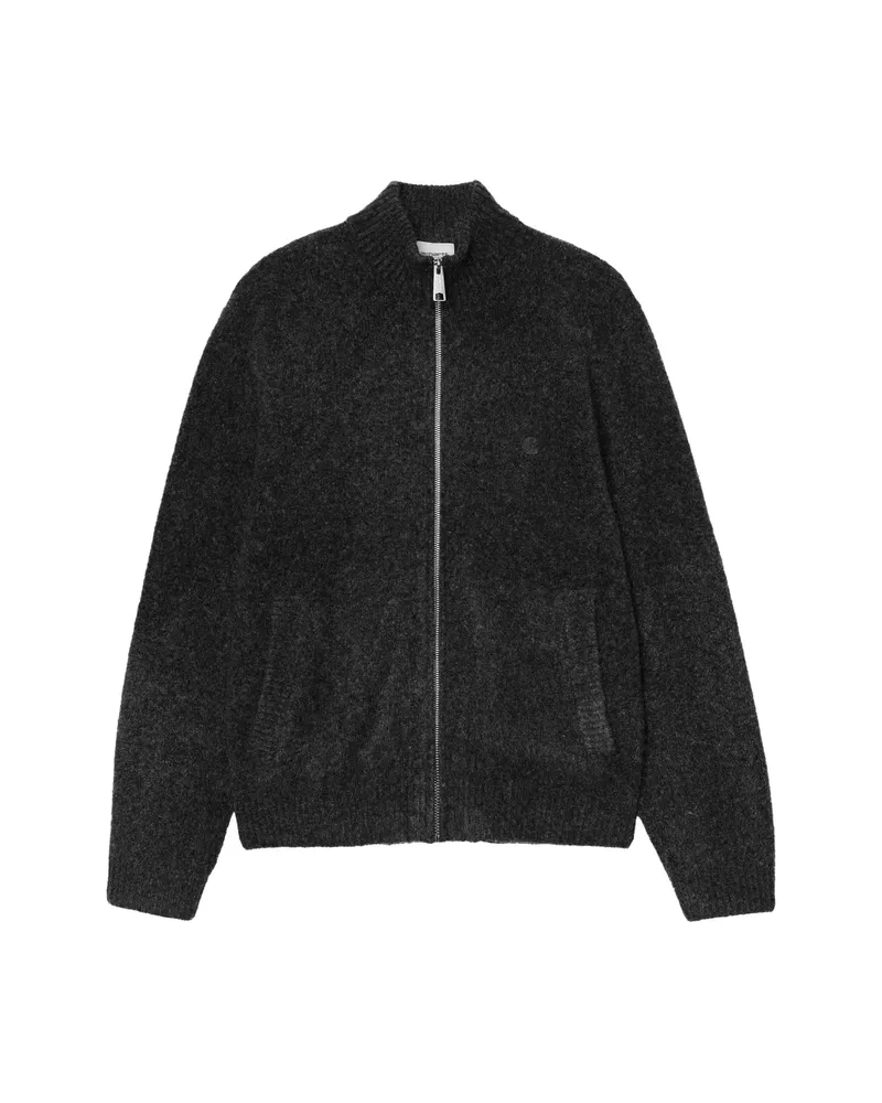 Carhartt WIP Curtis Sweater Jacket Grey