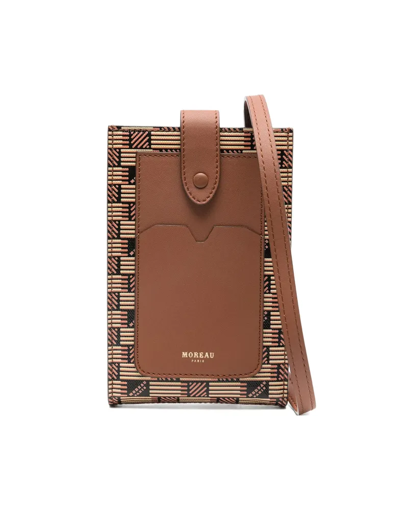 Moreau Paris Verpou Crossbody Bag Brown