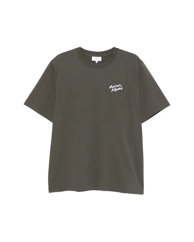 Kitsuné Crewneck Logo T-shirt Grey