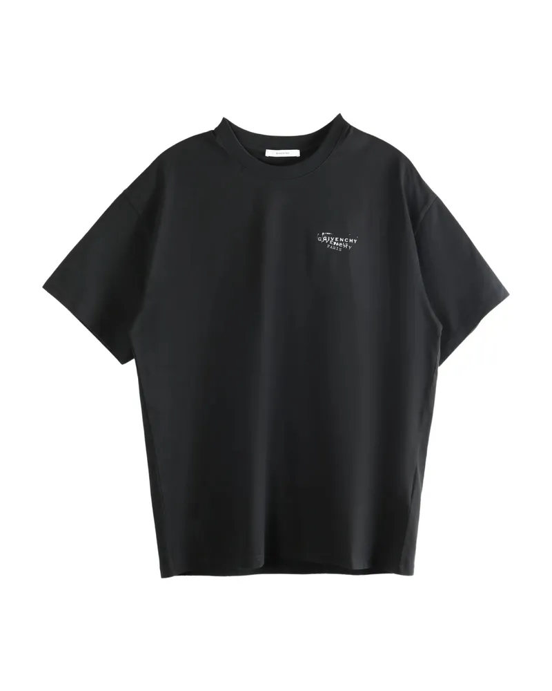Givenchy Front Stamp-style Graphic Print T-shirt Black