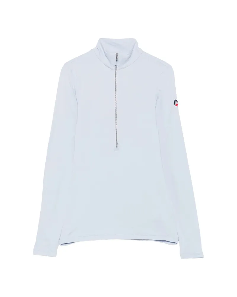 FUSALP Quarter-zip Long-sleeve Top Blue