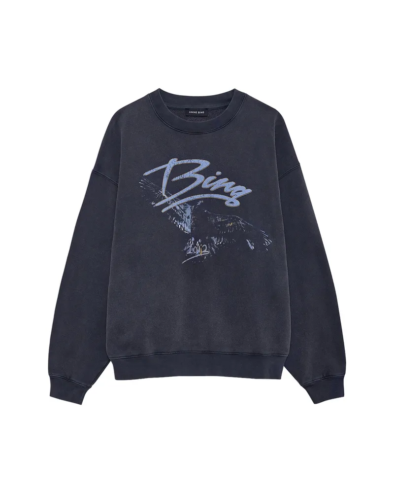 Anine Bing Spencer Sweatshirt Black