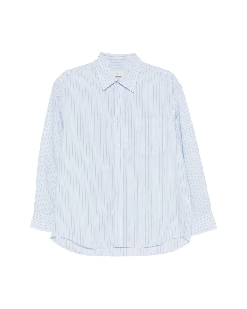 Dunst Striped Shirt Blue