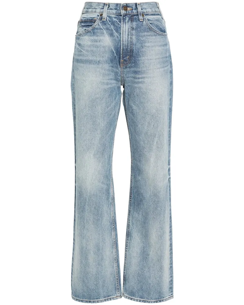 Nili Lotan Mitchell Straight-leg Jeans Blue