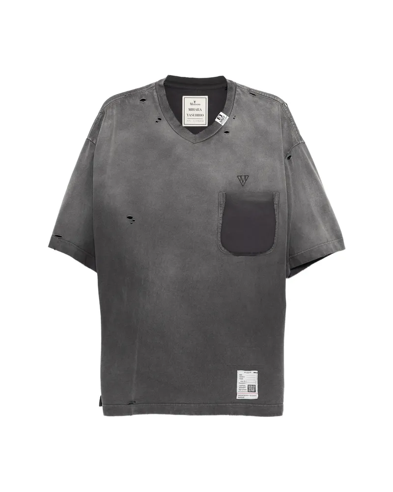 MIHARAYASUHIRO Faded T-shirt Grey