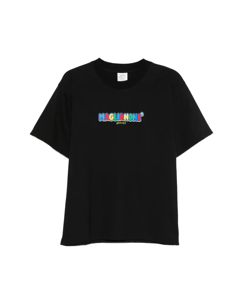Magliano Logo-print T-shirt Black