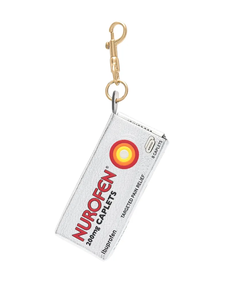 Anya Hindmarch Nurofen Charm Silver