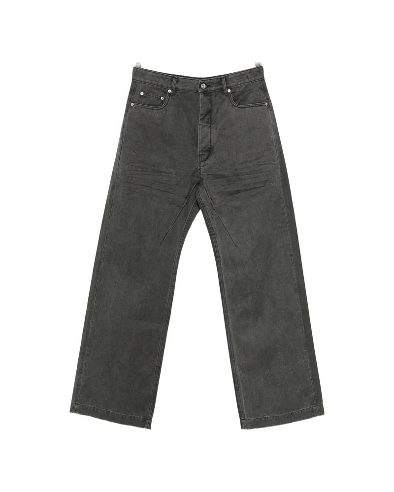 DRKSHDW by Rick Owens Faded-effect Wide-leg Jeans Grey