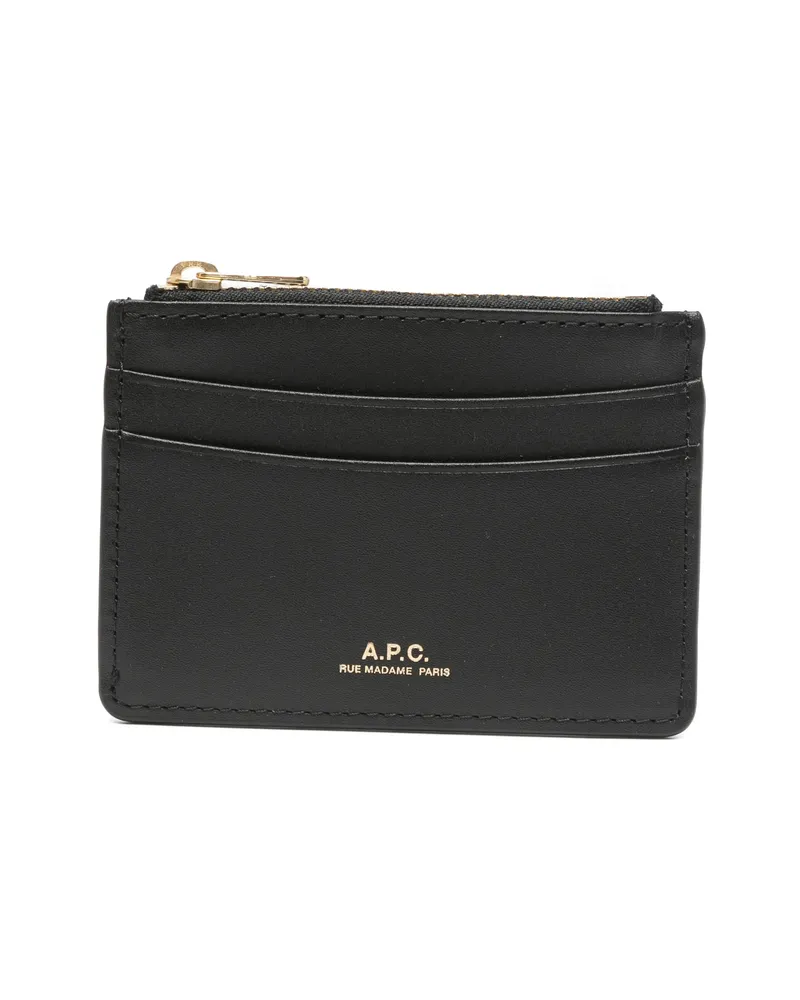 A.P.C. A. p.c. Zip Wallet Black