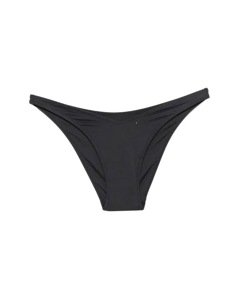 Frankies Bikinis Harper V-front Bikini Bottoms Black