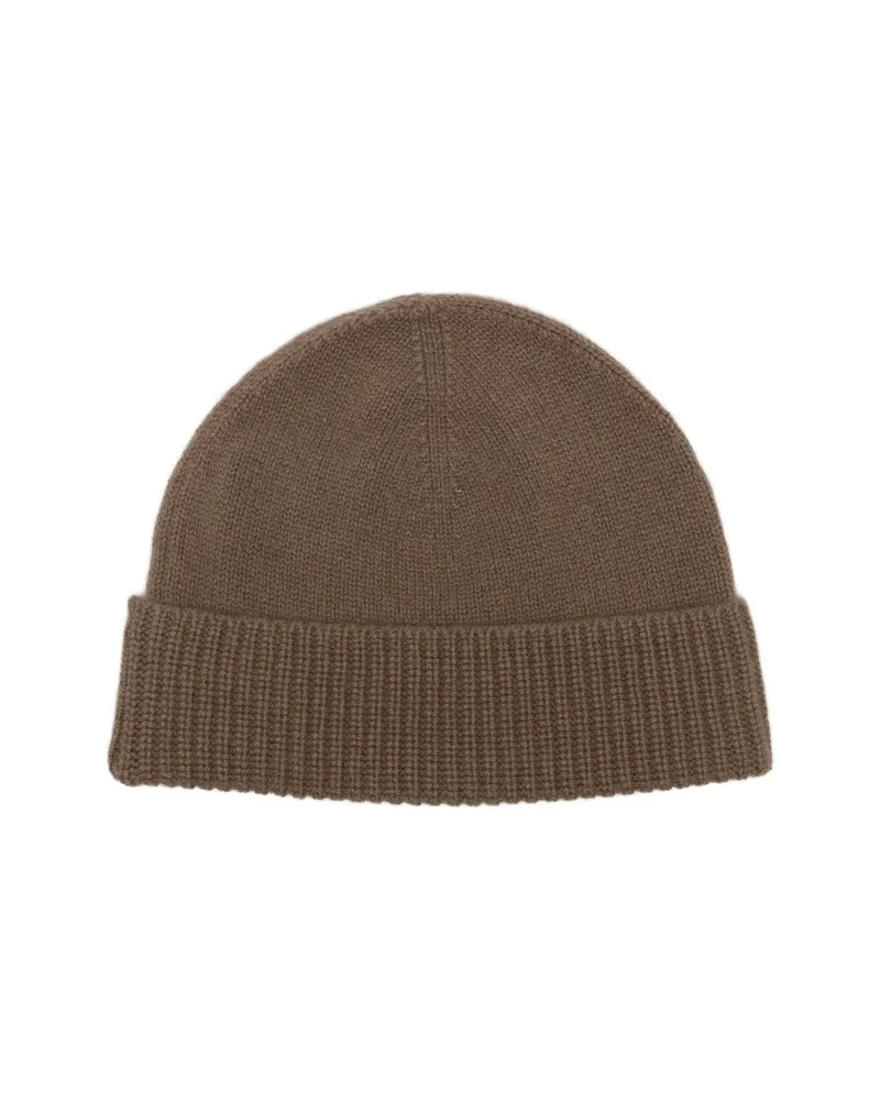 Joseph Ribbed-knit Beanie Hat Brown