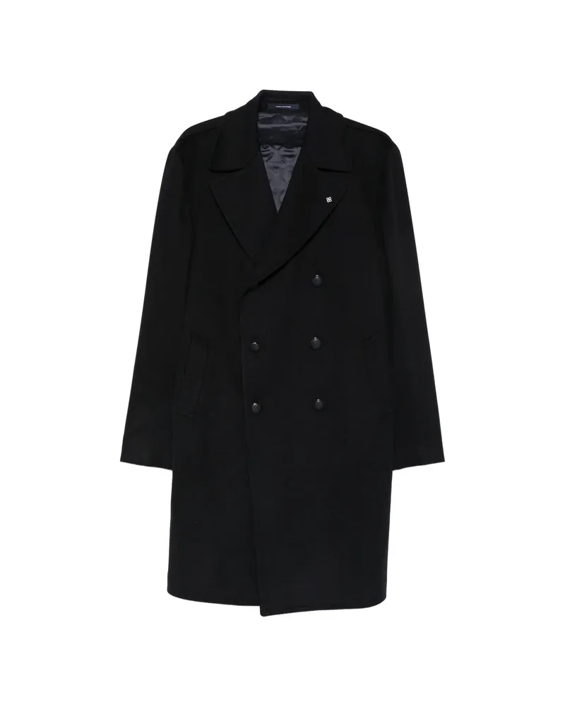 Tagliatore Arden Double-breasted Coat Black
