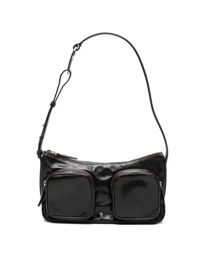 Vagabond Valence Pocket-detail Leather Shoulder Bag Brown