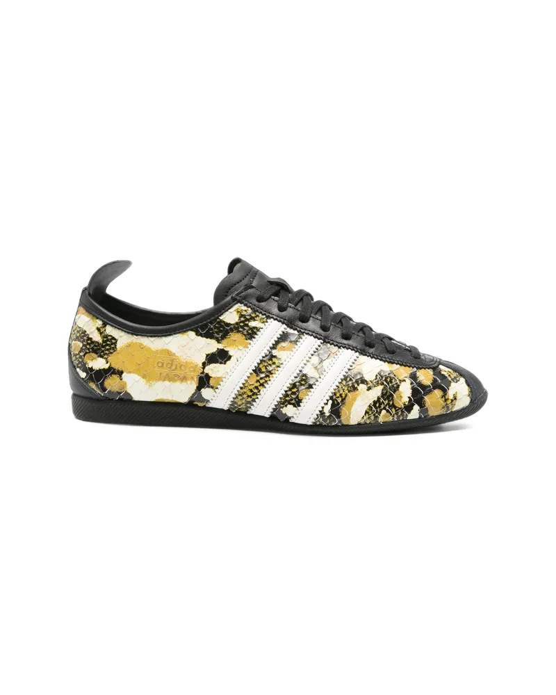 adidas Japan Snakeskin-effect Sneakers Yellow