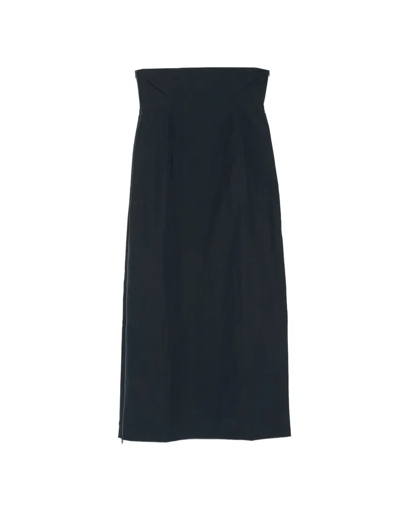 Paloma Wool Fosca Side-zip Maxi Skirt Blue