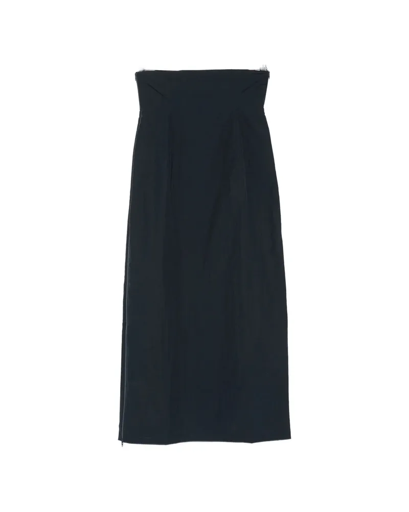 Paloma Wool Fosca Side-zip Maxi Skirt Blue