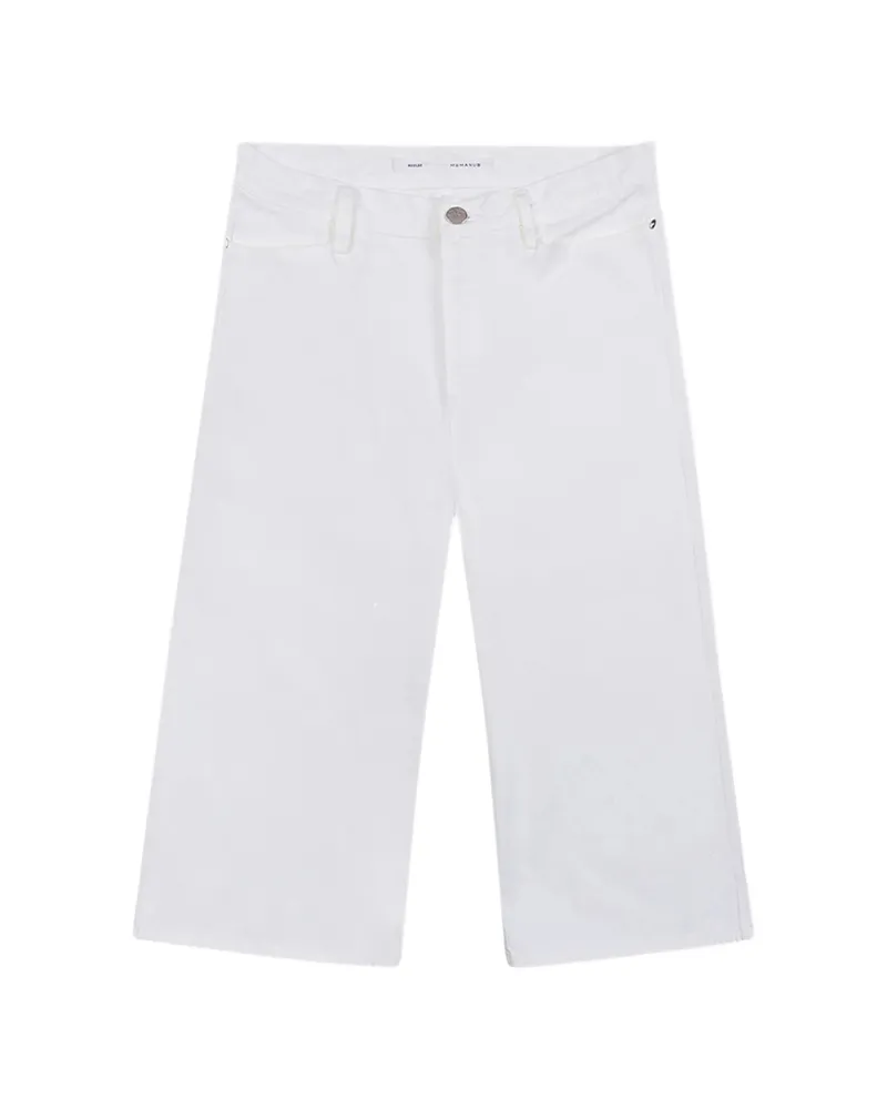AGOLDE Skater Short White