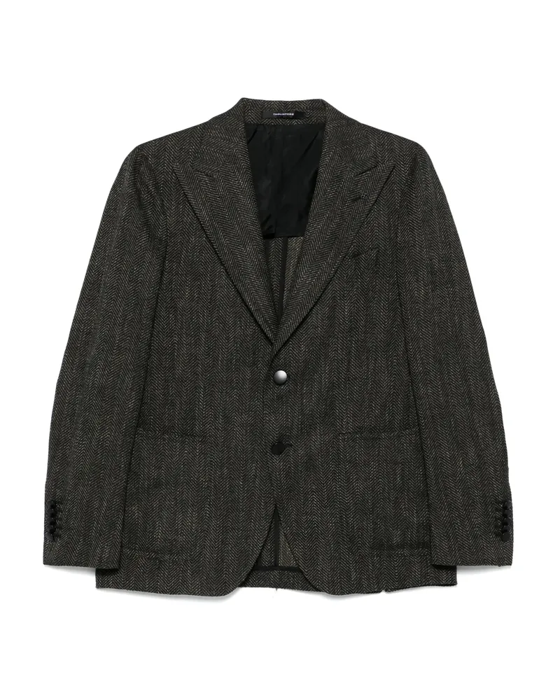 Tagliatore Single-breasted Blazer Green