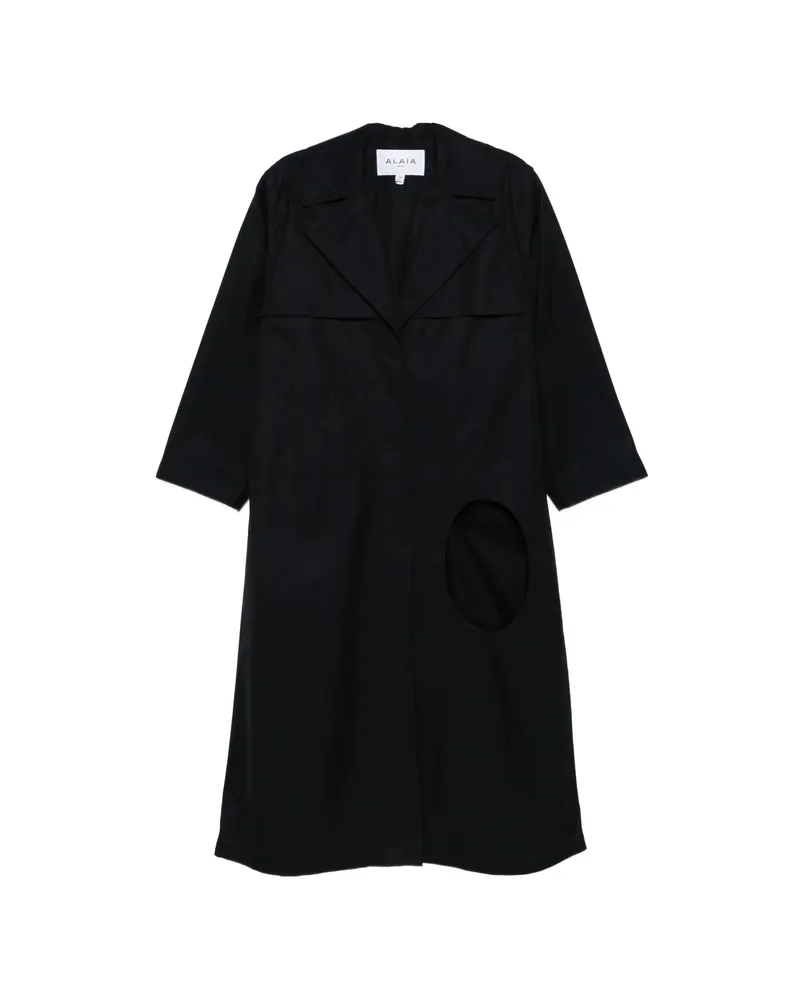 Alaïa Blue Coat Blue