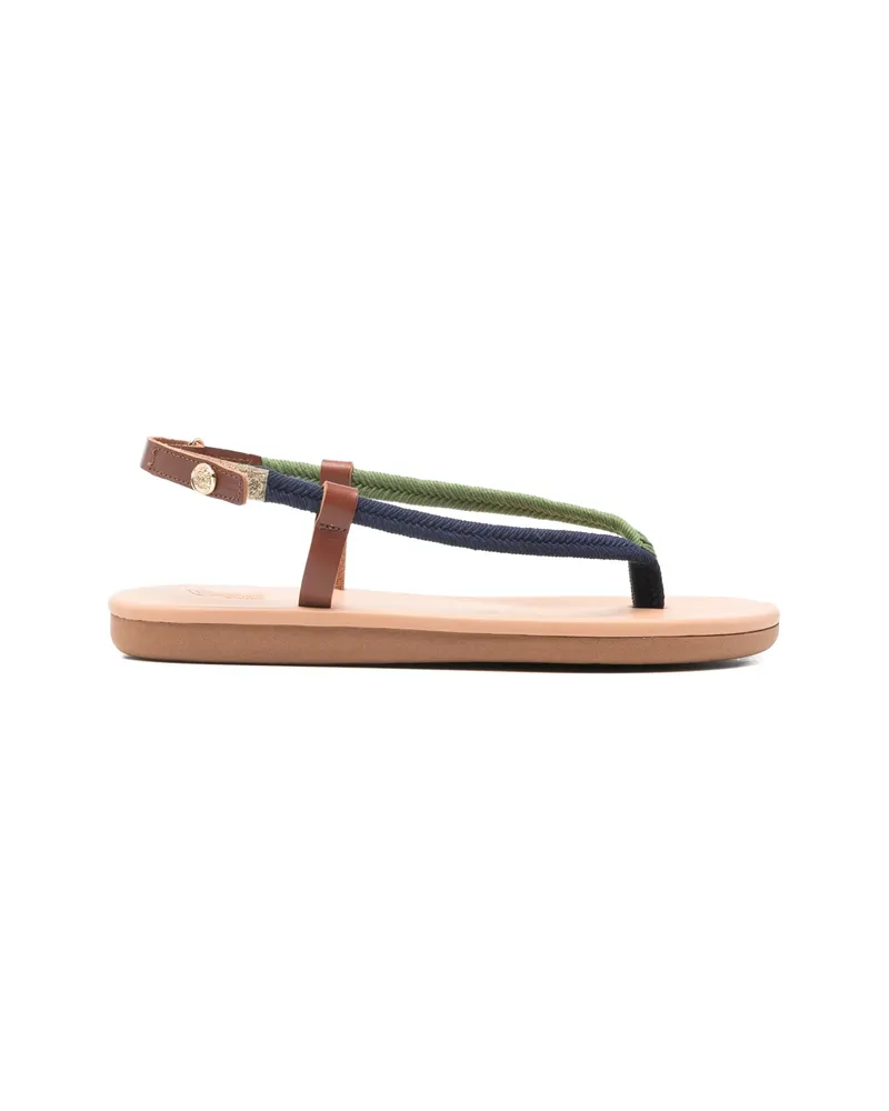 Ancient Greek Sandals Cord Sandals Brown