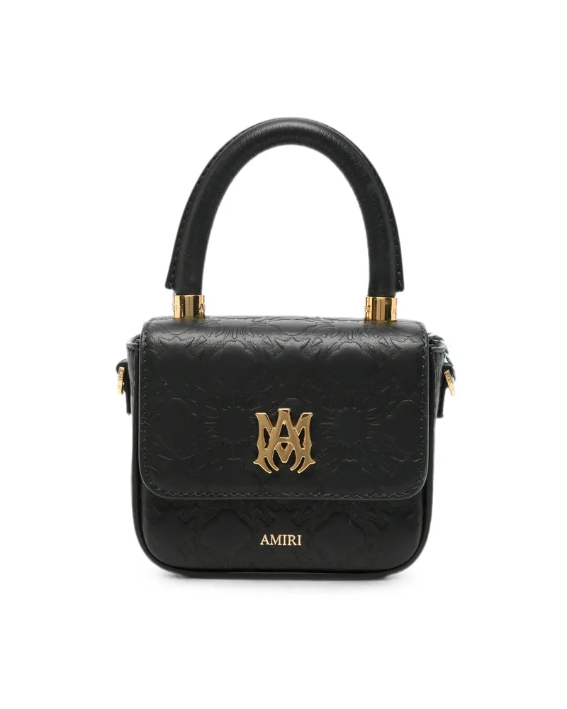 Amiri Logo-plaque Mini Bag Black