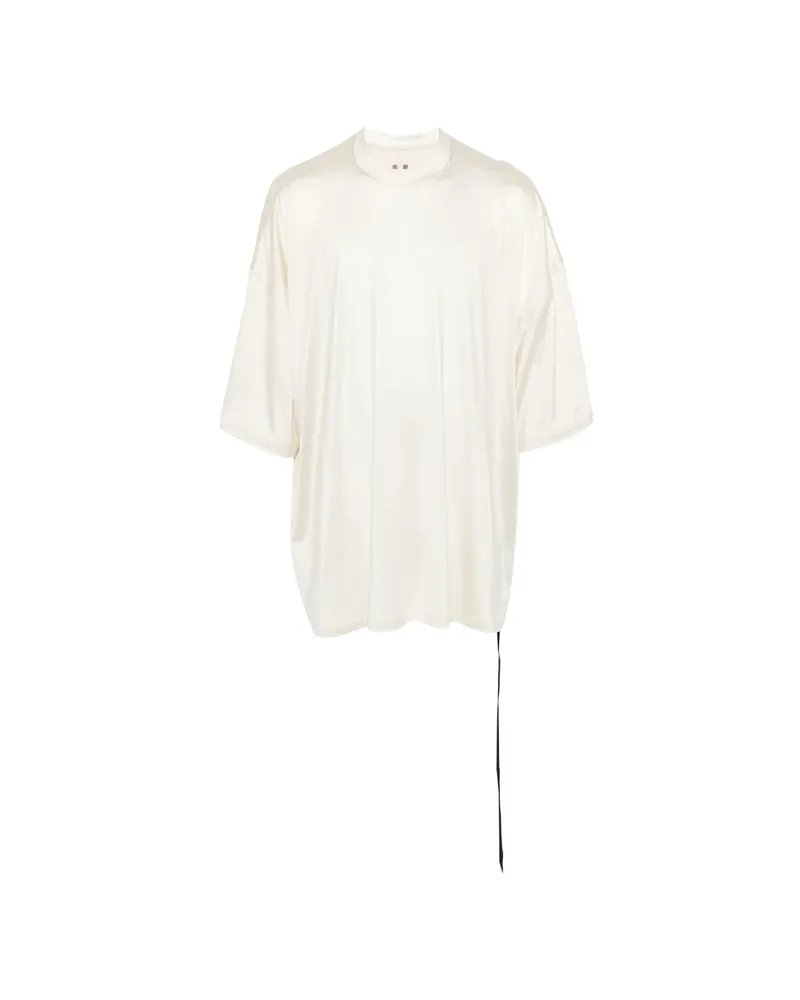 DRKSHDW by Rick Owens Tommy T Tie-detail T-shirt Neutrals