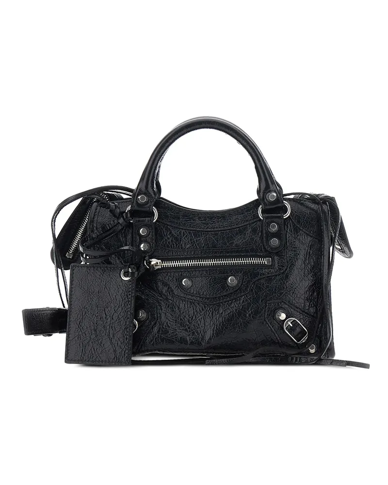 Balenciaga Le City Bag Mini In Black Black