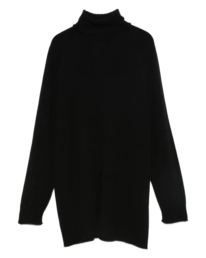 Twin-Set Turtleneck Cashmere Jumper Black