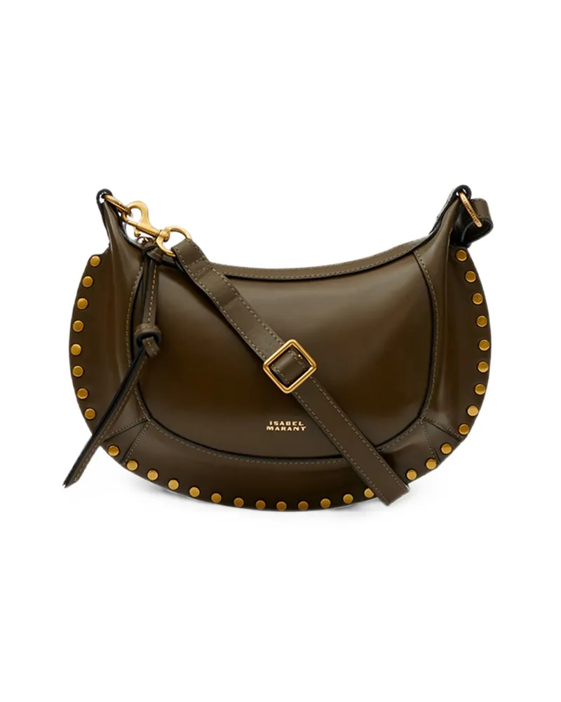 Isabel Marant Oskan Moon Shoulder Bag Brown
