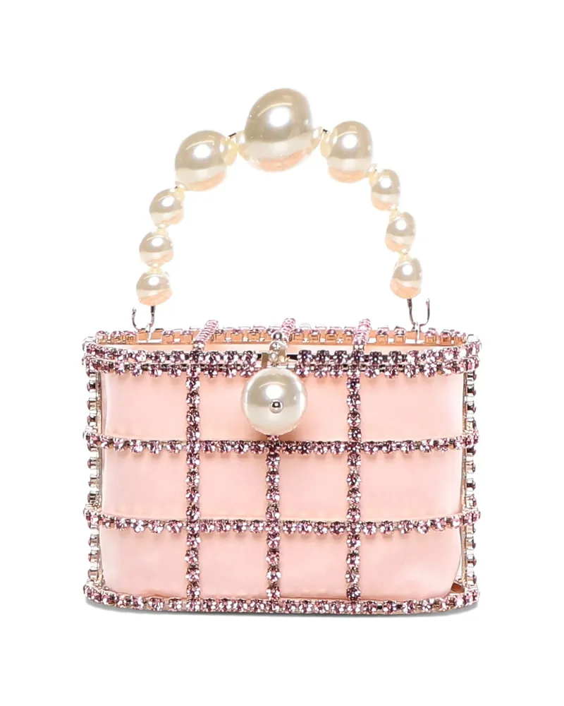 Rosantica Crystal Mini Bag Pink