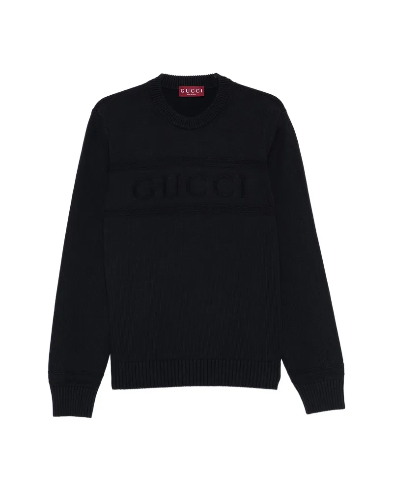 Gucci Logo Sweater Blue