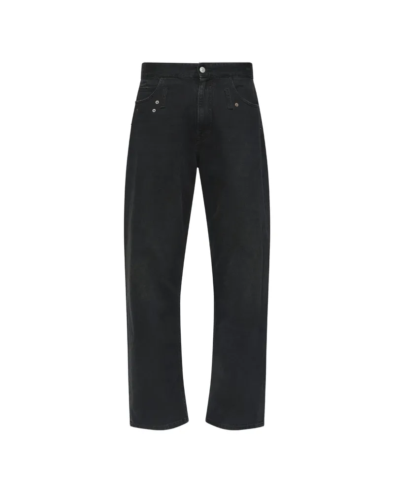 Maison Margiela Rivet-detail Jeans Black