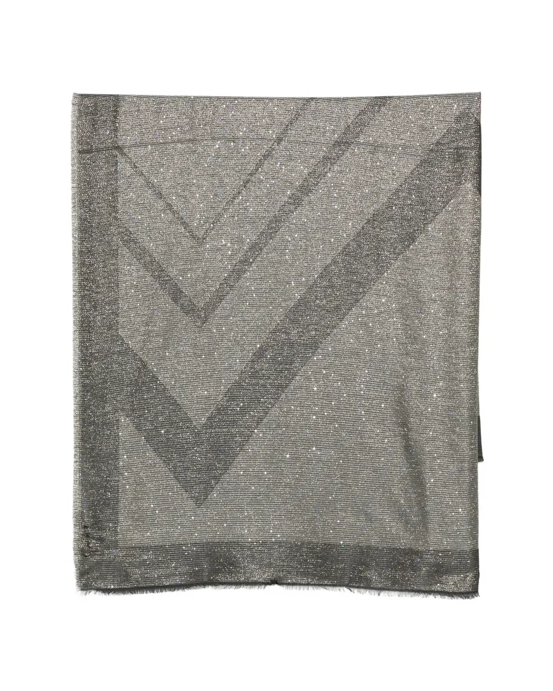 Missoni Sequin-embellished Zigzag Scarf Black