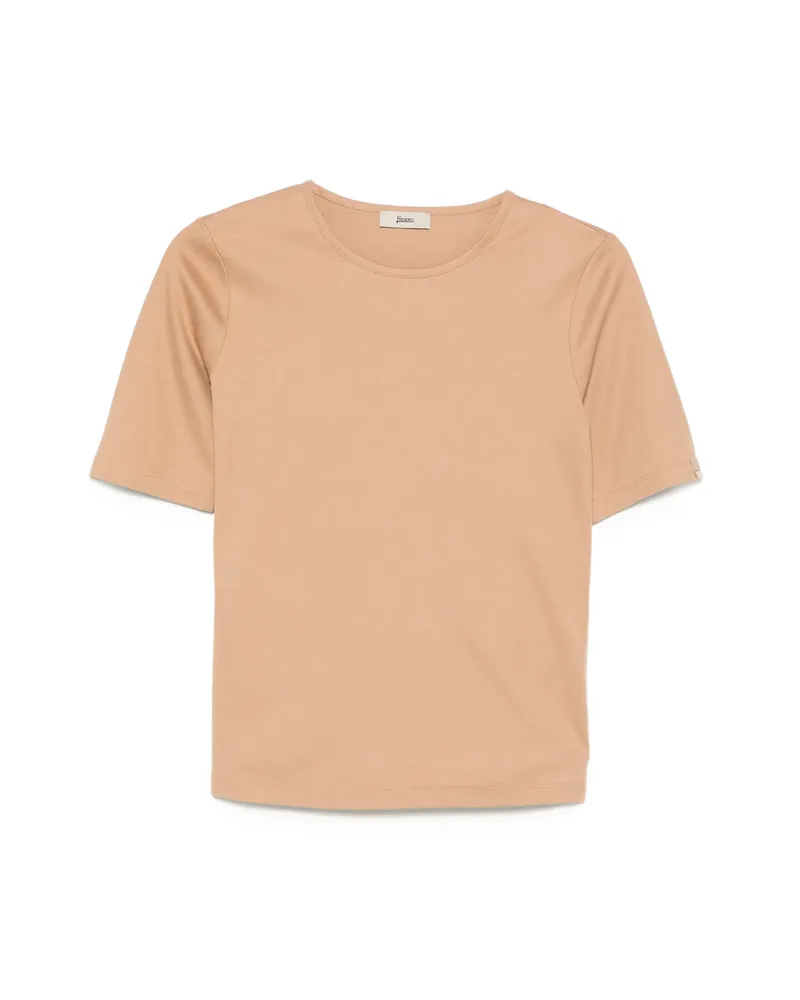 Herno Round-neck T-shirt Neutrals