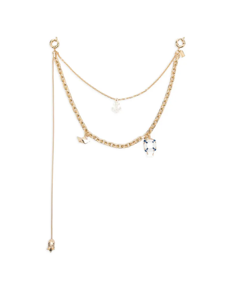 Vivetta Charm-embelished Chains Gold