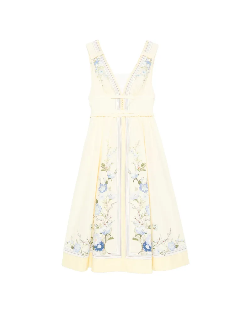 Self-Portrait Dresses Yellow