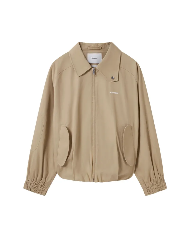 Axel Arigato Nest Logo-print Jacket Neutrals