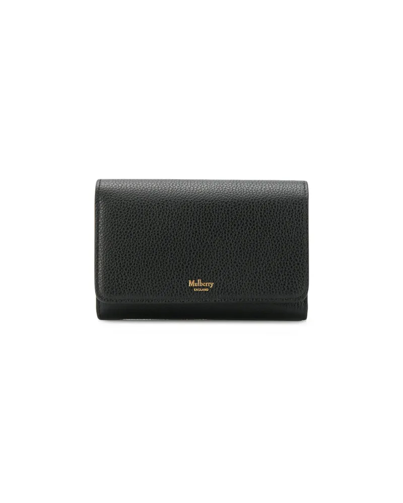 Mulberry Medium Continental French Purse Black