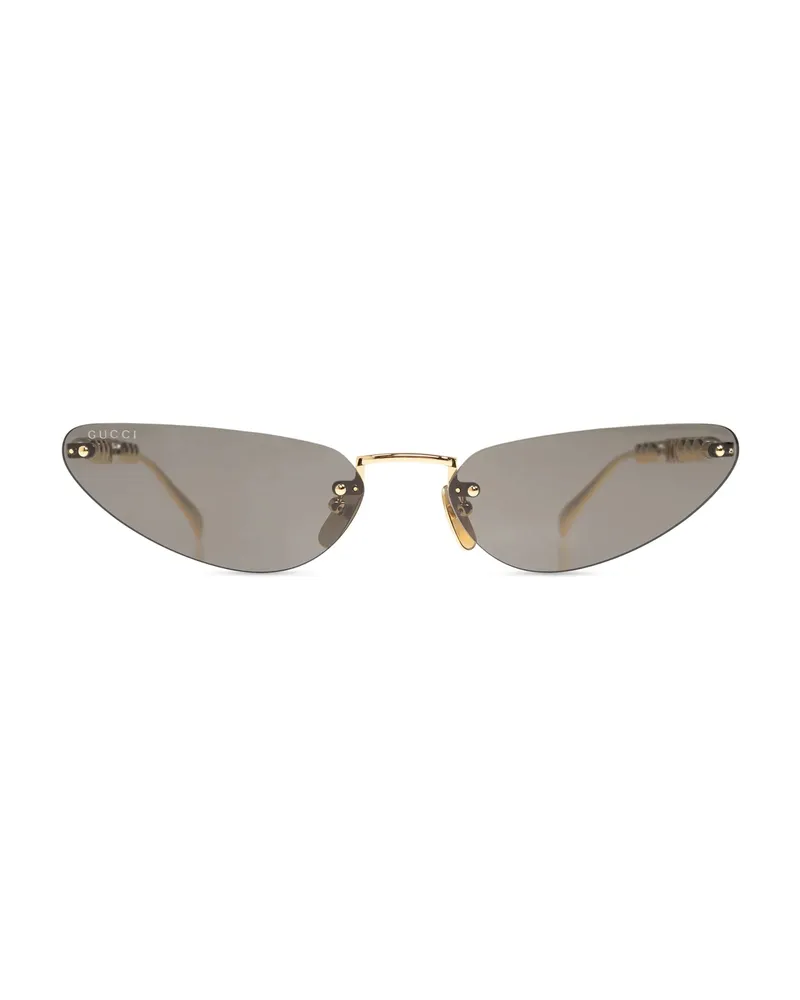 Gucci Cat-eye Sunglasses Gold