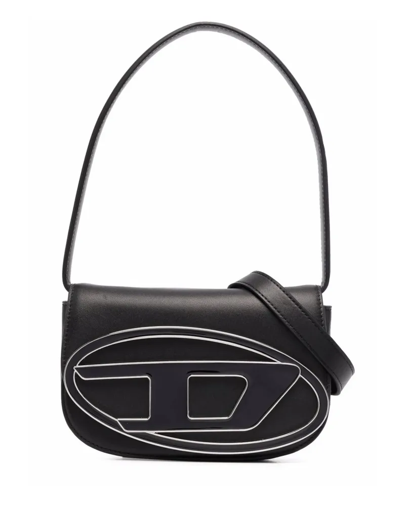 Diesel 1DR Nappa Leather Tote Bag Black