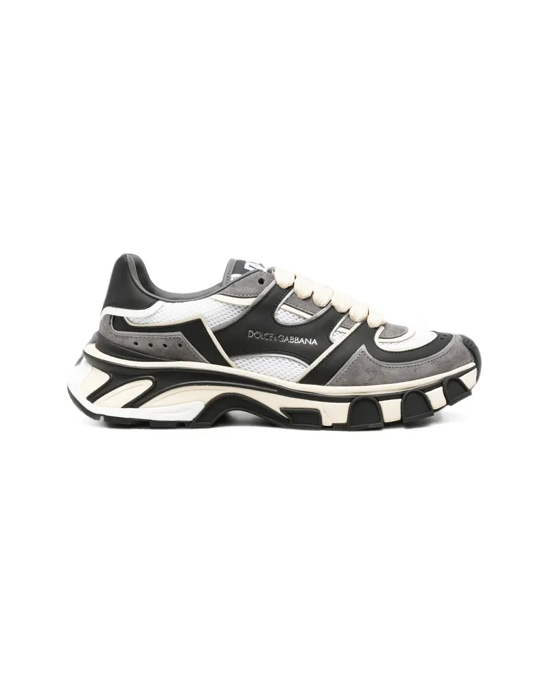 Dolce & Gabbana Logo-print Chunky-sole Sneakers Black
