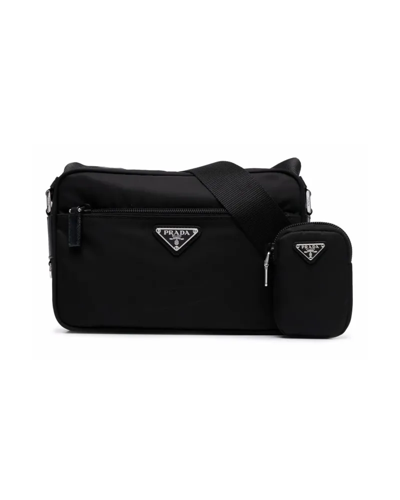 Prada Re-nylon Shoulder Bag Black