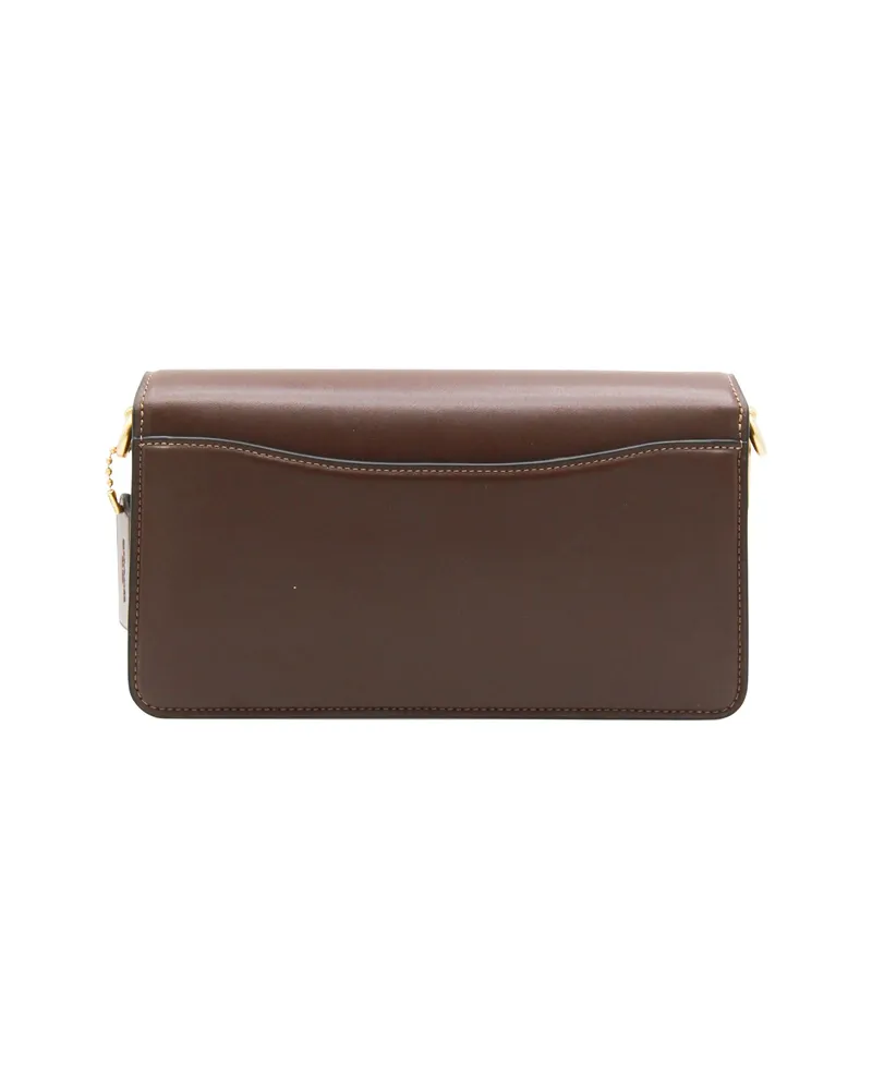 Coach Tabby 26 Logo-plaque Shoulder Bag Brown