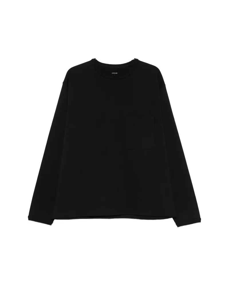 Christophe Lemaire Chest-pocket Sweatshirt Black