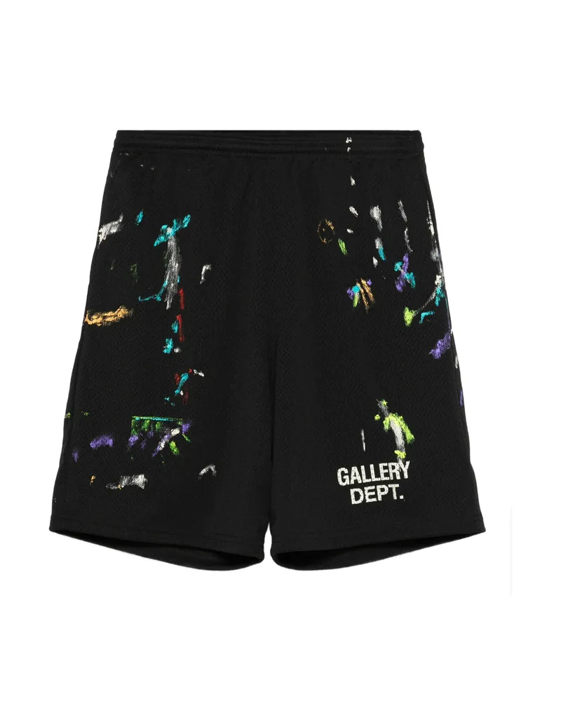 GALLERY DEPT. X Josué Thomas Painted Track Shorts Black